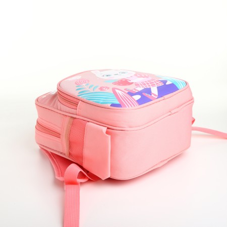 Baby backpack on lightning, "chosen", pink color-6