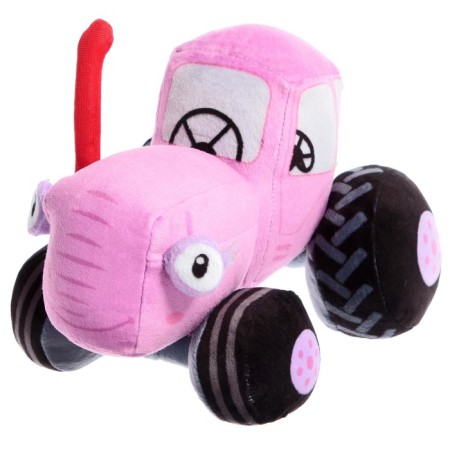 Soft toy "Mila. Blue Tractor ", Music, 18 cm