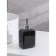 Savanna liquid soap dispenser, 350 ml, black color