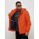 Sports male jacket, size 54, orange color