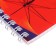 Notepad A5, 40 sheets in a cage on the crest of "Umbrella", cover coated cardboard, offset block
