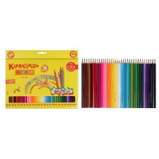 Pencils of 36 flowers 