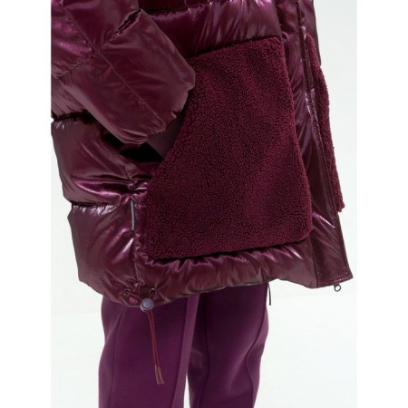 Jacket for girls, height 158 ​​cm, blueberry color-4