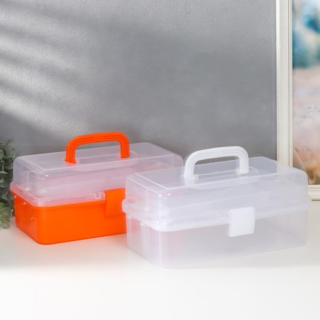 Casket Plastic for trifles "Box" MIX drawn up tiers 14.3x33x19.5 cm-1