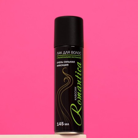 Hair varnish "Romance" of strong fixation, 140 ml