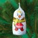 New Year. Chocolate figure on the thread "Santa Claus, Snow Maiden, Snowman", mix, 35 g