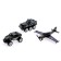 Set of metal machines "Army", 3 pieces, mix
