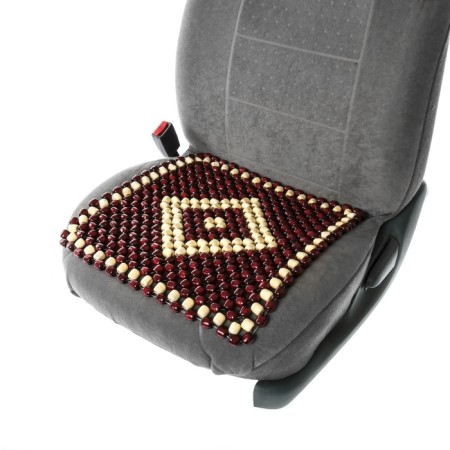 Torso massager cape in a seat 42 × 42 cm, wood, mix-2