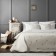 Set "Lilas": a bedspread 230 x 250 cm, pillowcases 45 x 45 cm - 2 pcs, white