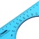 Triangle with a transporter 16 cm 45 ° Istanm "Neon Cristal", mix
