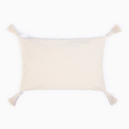 Decorative pillowcase "Ethel" boho, 30x50 cm, milk color, 100% cotton-2