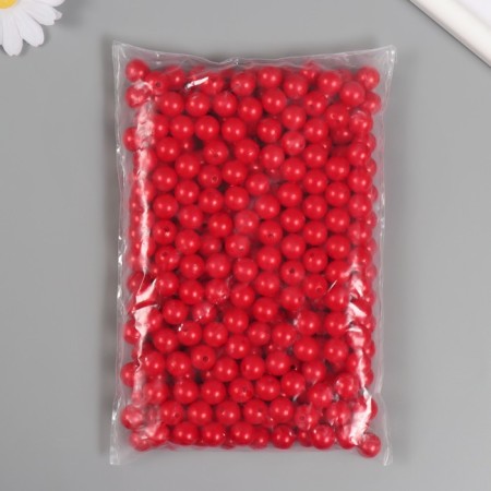 Set of beads "Pearls" d 12 mm, 250 gr, red-2