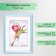 Photo frame plastic "Rainbow" 15x21 cm, blue