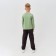 Pants for the boy Minaku: Casual Collection color gray, height 146 cm