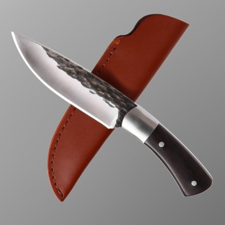 Hunting knife "Vistan" 21.5cm, blade 120mm/4.9mm, brown