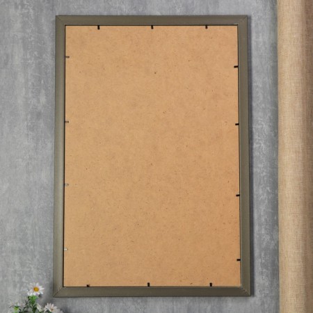 Photo frame Plastic "Mira" 40x60 cm dark nut (plastic screen)-3