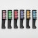 Shallows for hair with a nozzle, set, 6 colors