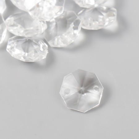 Set of decor for creativity Plastic "Binogrannik-Crystal" set 20 grams 0.7x1.4x1.4 cm