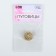 A button on the leg "Sand", d = 23 mm, the color of the gold