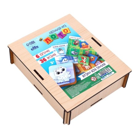 Children's lotto "Animals"-4