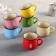 Ceramic "Dreams" mug, 190 ml, pattern and color mix