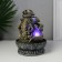 The desktop fountain from the network, the backlight "Ganesha - Mudra Abhai" Gray 20.5x20.5x26.5 cm