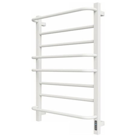 Electric towel Grois GR-115, 500x800 mm, 8 crossbars, lower, white