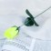 Artificial flowers "rose" 23 cm, yellow