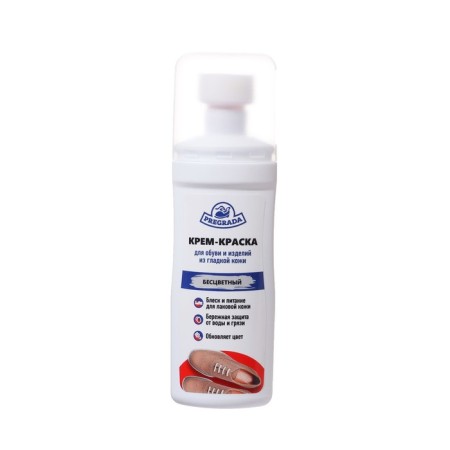 PREGRADA paint cream is a liquid bottle with a sponge, colorless, for skin, 75 ml