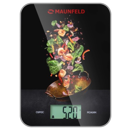 Libra kitchen Maunfeld MKS-123G02, electronic, up to 8 kg, drawing "Products"-1