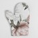 Mittens-Open "Ethel" peonies 20x27cm, 100% cotton, Vatin 250g/m2 (bilateral)