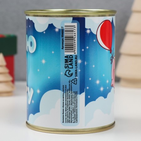 Pigging bank Metal "I smoke for a dream"-3