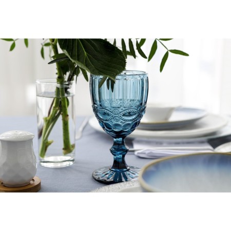 Magistro glass glass "La-Channel", 250 ml, 8 × 15.5 cm, blue color-9