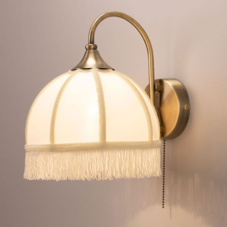 Sconces Citilux "Basel" CL407311, 20x26 cm, 1x40W, e27, brown color-10