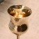 Babier "cod" brass 7x7x15 cm
