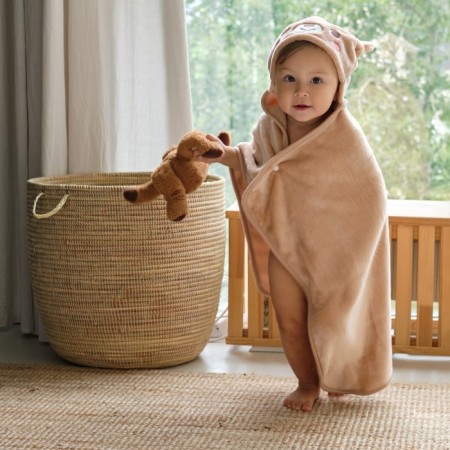 Lovelife-angle "Bear", 60x85 cm, 100% PE, Velsoft 450 g/m2