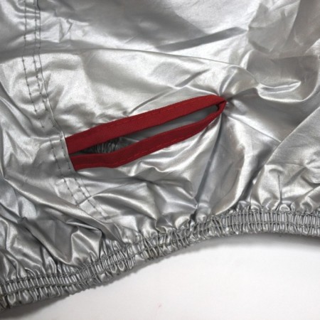 MTR case for a motorcycle, silver, xl-1