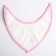 Bandana Bibsord/Salunavik for feeding waterproof on the button, for a girl, mix