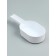 A scoop for cleaning a cat with a stand, 22 x 7 x 6 cm, white-orange