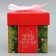 Folding box “Dreams will come true”, 10 x 10 x 10 cm, New Year