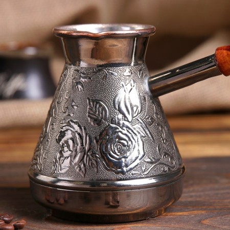 Turk for coffee copper "rose", 0.4 liters-1
