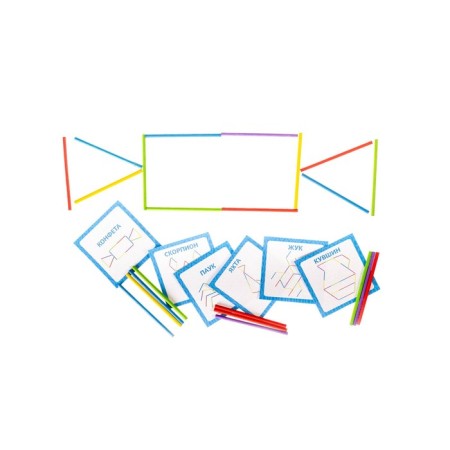 The training game "Countable sticks. Geometry"-6