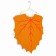 Carnival cape "Autumn leaf"