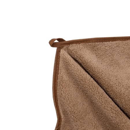 Set of towels "Svank", size 35x75 cm, 50x90 cm, 70x140 cm, beige color-3