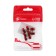 Cap on the Torso valve, red, set 4 pcs