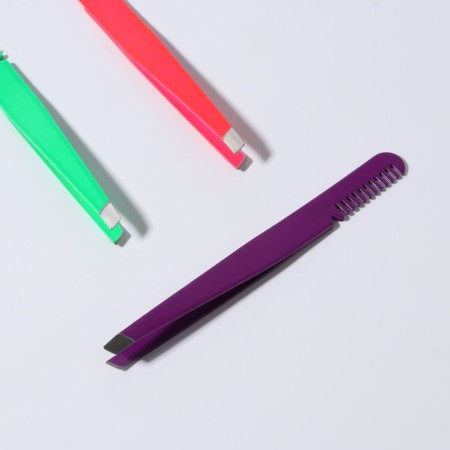 Pinzet begged, with combing, 10 cm, color mix-7