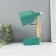 Table lamp "Prestige" 1x40W E27 Green 13x12x24cm