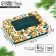 Folding box under 6 sweets "Mandarin", 13.5 x 9.8 x 3.8 cm, New Year