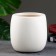 Pot "Mr. Twix" 15x15x15cm, white