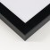 Photo frame Plastic "Mira" 20x25 cm, 641877-7, black (plastic screen)